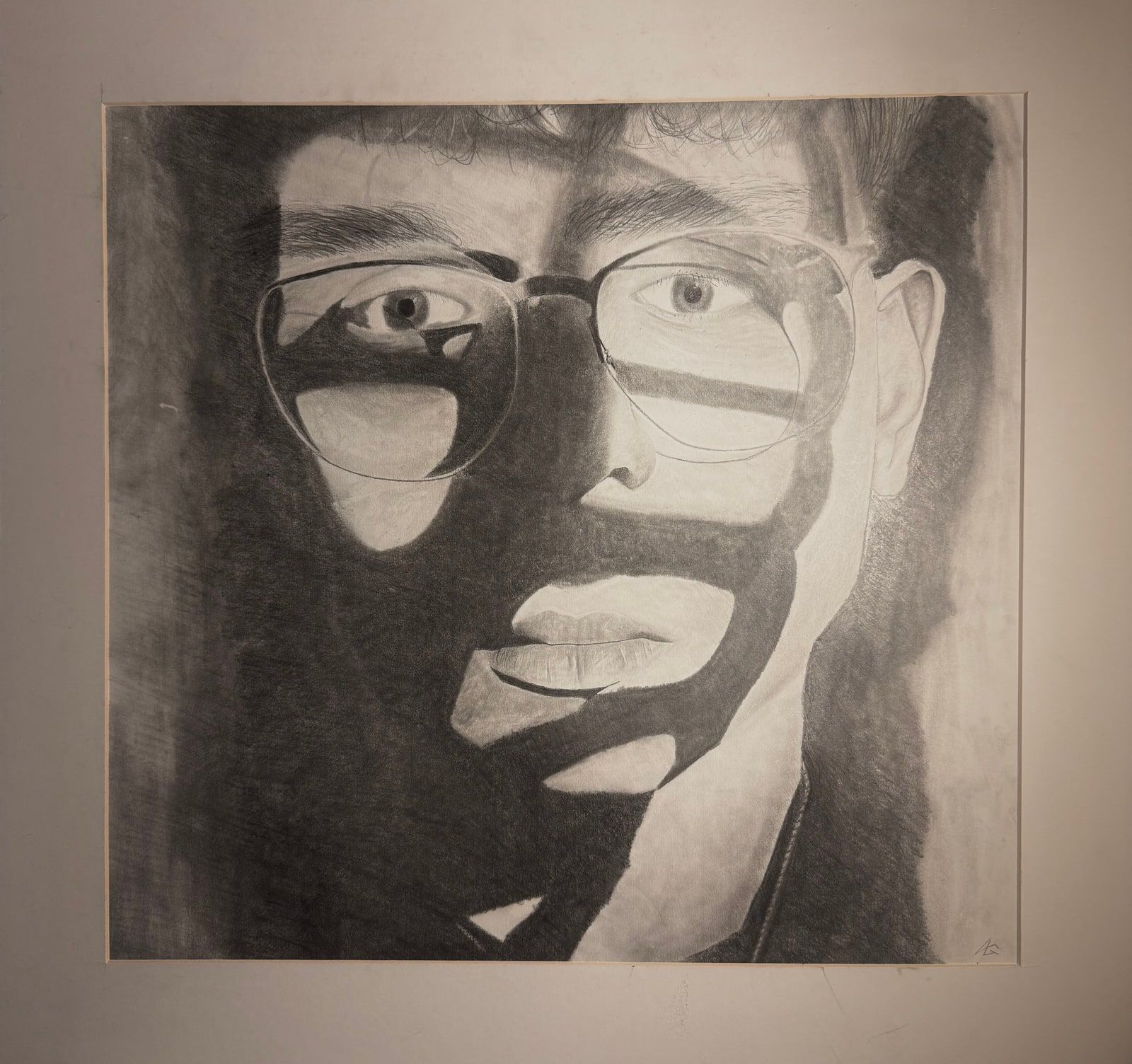 me — painting by Andres Gumucio